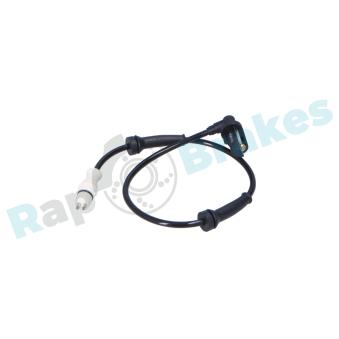 Capteur, vitesse de roue arrière gauche RAP BRAKES R-A0778 pour DACIA LOGAN 1.5 DCI - 86cv