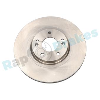 Jeu de 2 disques de frein avant RAP BRAKES R-D0005 pour KIA SORENTO 2.0 CRDi - 150cv