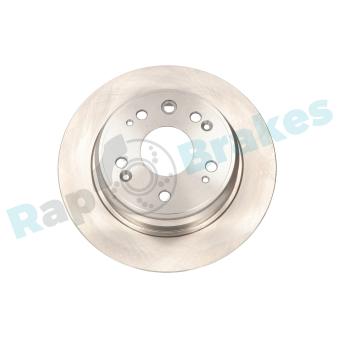 Jeu de 2 disques de frein arrière RAP BRAKES OEM 42510s7aj50