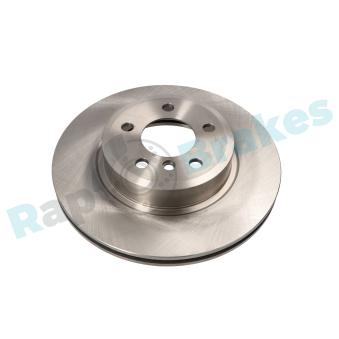 Jeu de 2 disques de frein avant RAP BRAKES OEM 34116794429