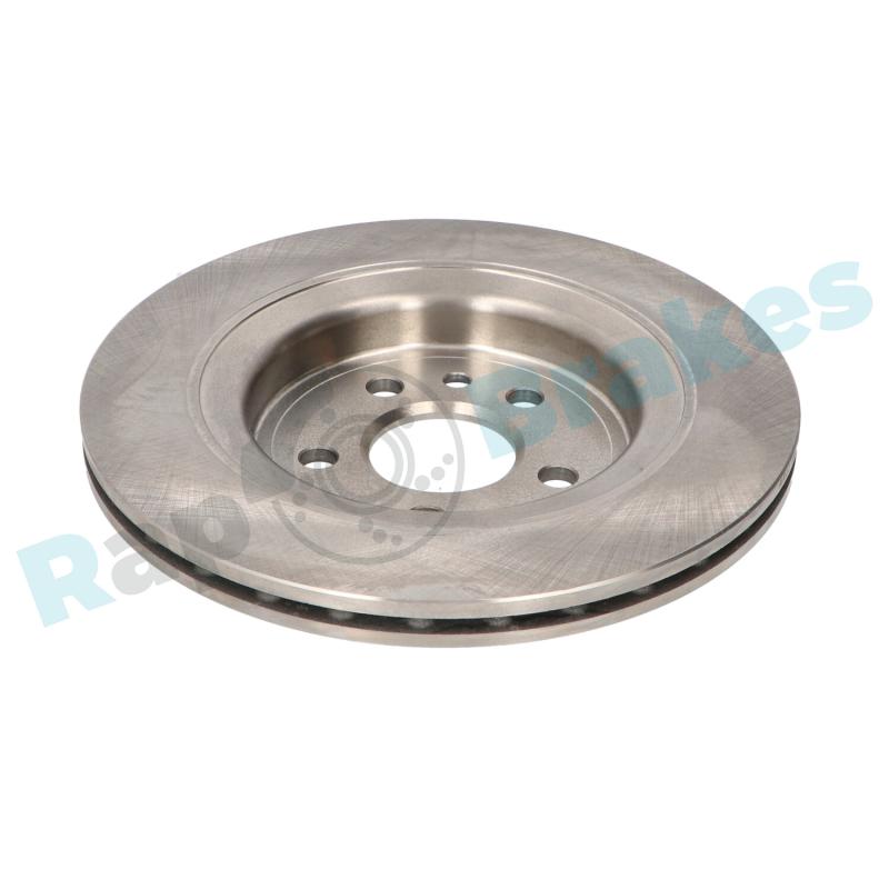 Jeu de 2 disques de frein arrière RAP BRAKES R-D0085 - Visuel 2