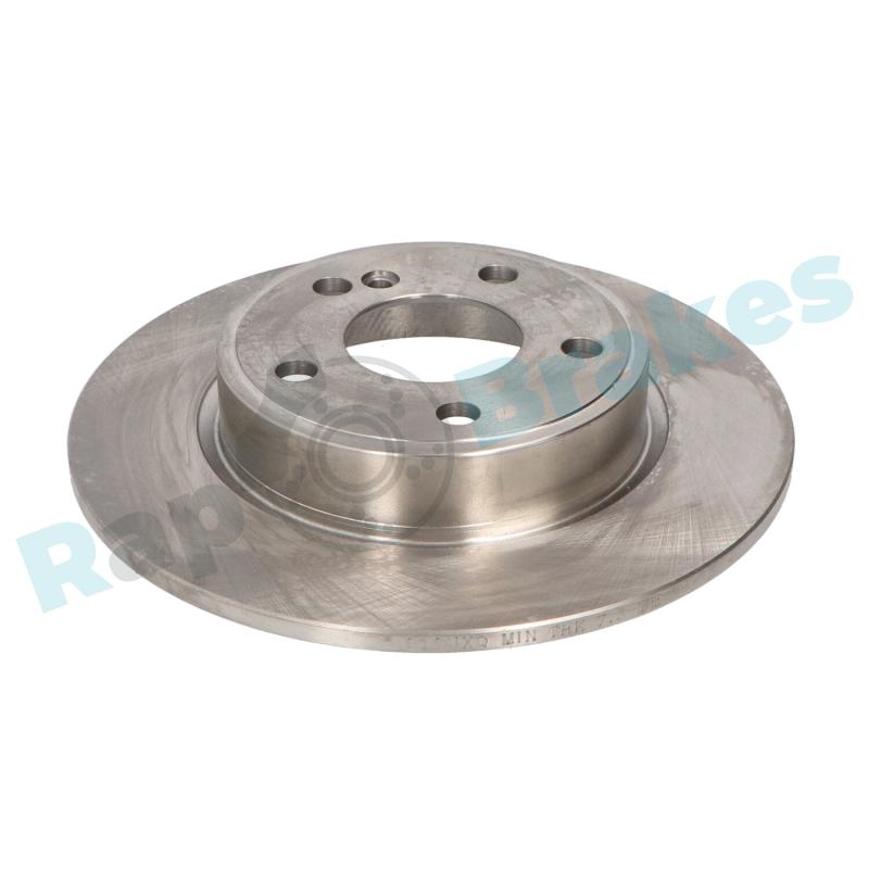 Jeu de 2 disques de frein arrière RAP BRAKES R-D0088 - Visuel 1