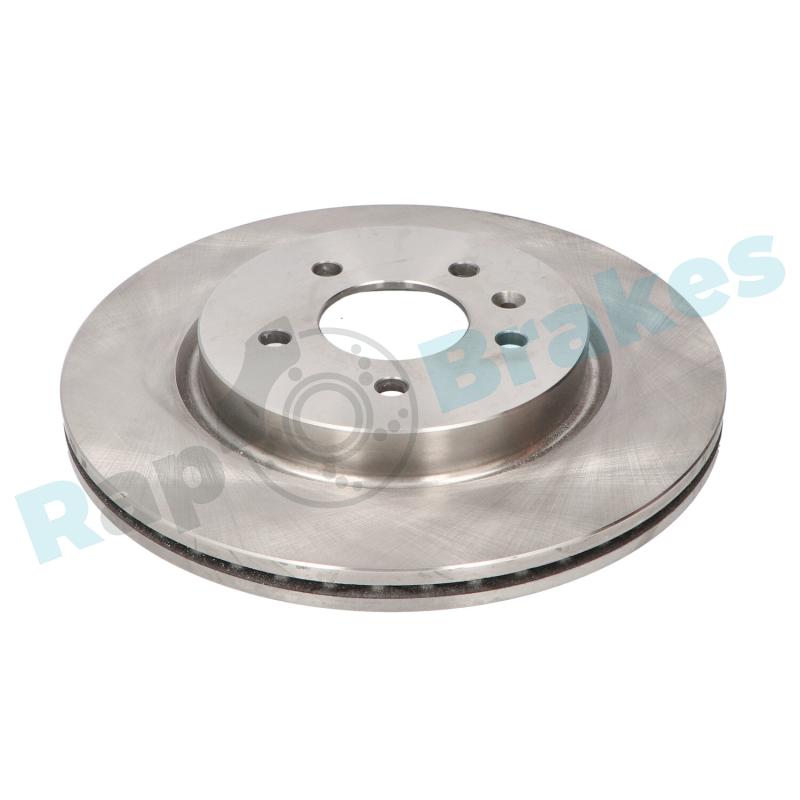 Jeu de 2 disques de frein arrière RAP BRAKES R-D0090 - Visuel 1