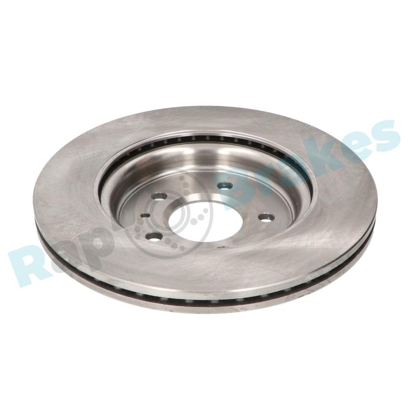 Jeu de 2 disques de frein arrière RAP BRAKES R-D0090 - Visuel 2