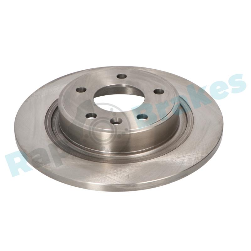 Jeu de 2 disques de frein arrière RAP BRAKES R-D0093 - Visuel 1