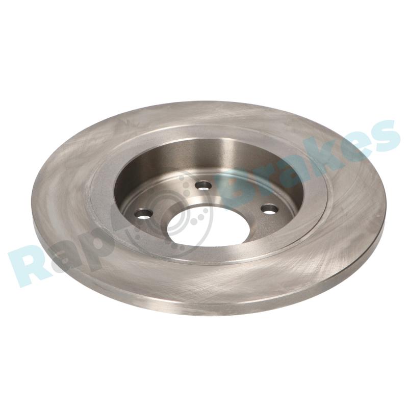 Jeu de 2 disques de frein arrière RAP BRAKES R-D0093 - Visuel 2