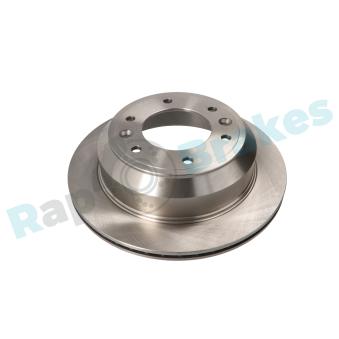 Jeu de 2 disques de frein arrière RAP BRAKES R-D0097 pour AUDI 100 2.5 CRDi - 110cv