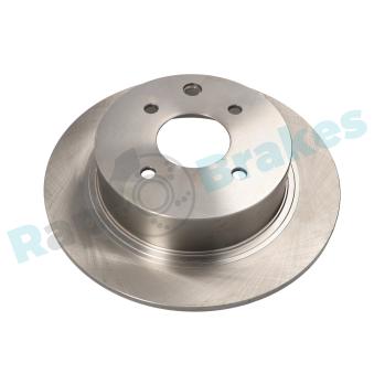 Jeu de 2 disques de frein arrière RAP BRAKES R-D0105 pour FORD COUGAR 1.5 DCI - 110cv