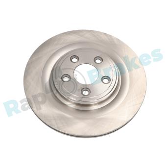 Jeu de 2 disques de frein arrière RAP BRAKES R-D0108 pour JAGUAR XF 4.2 Kompressor - 416cv