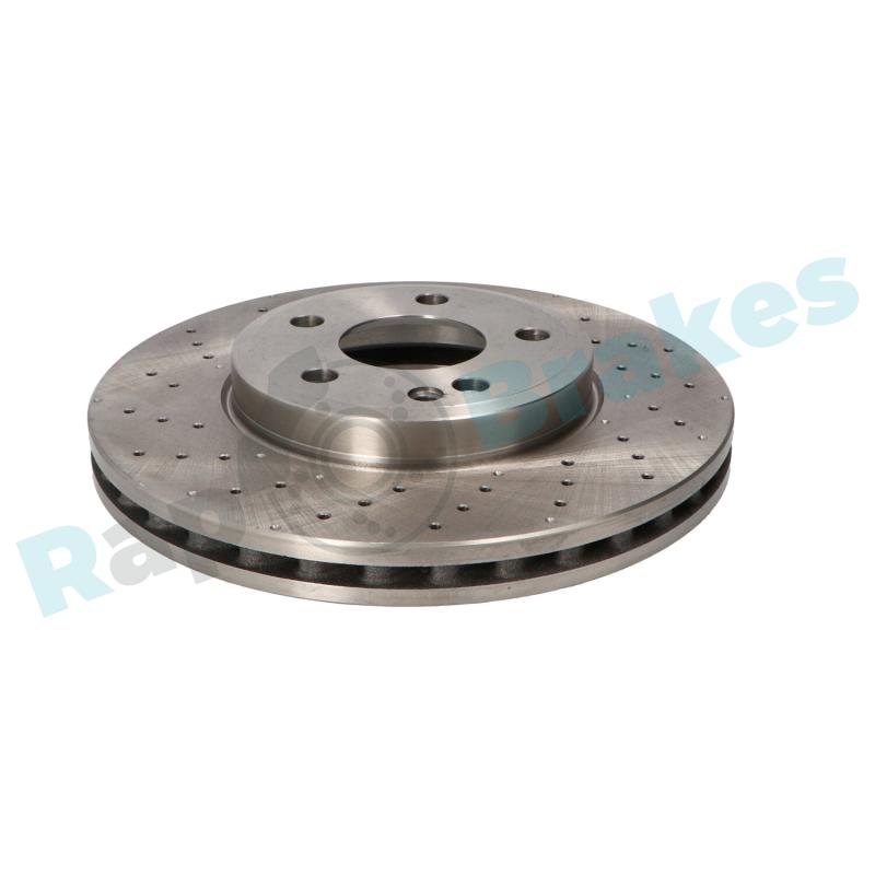 Jeu de 2 disques de frein avant RAP BRAKES R-D0113 - Visuel 1
