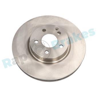Jeu de 2 disques de frein avant RAP BRAKES R-D0131 pour AUDI COUPE E 350 BlueTEC - 252cv