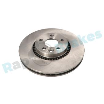 Jeu de 2 disques de frein avant RAP BRAKES R-D0135 pour VOLVO S80 2.5 T - 231cv