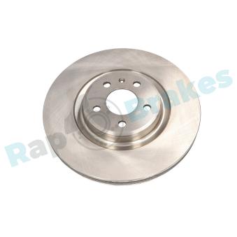 Jeu de 2 disques de frein avant RAP BRAKES R-D0143 pour MAZDA 323 2.0 TFSI - 252cv