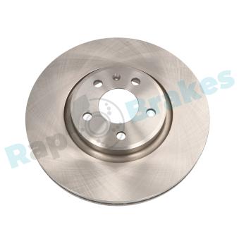 Jeu de 2 disques de frein avant RAP BRAKES R-D0144 pour AUDI A4 3.0 TDI - 204cv