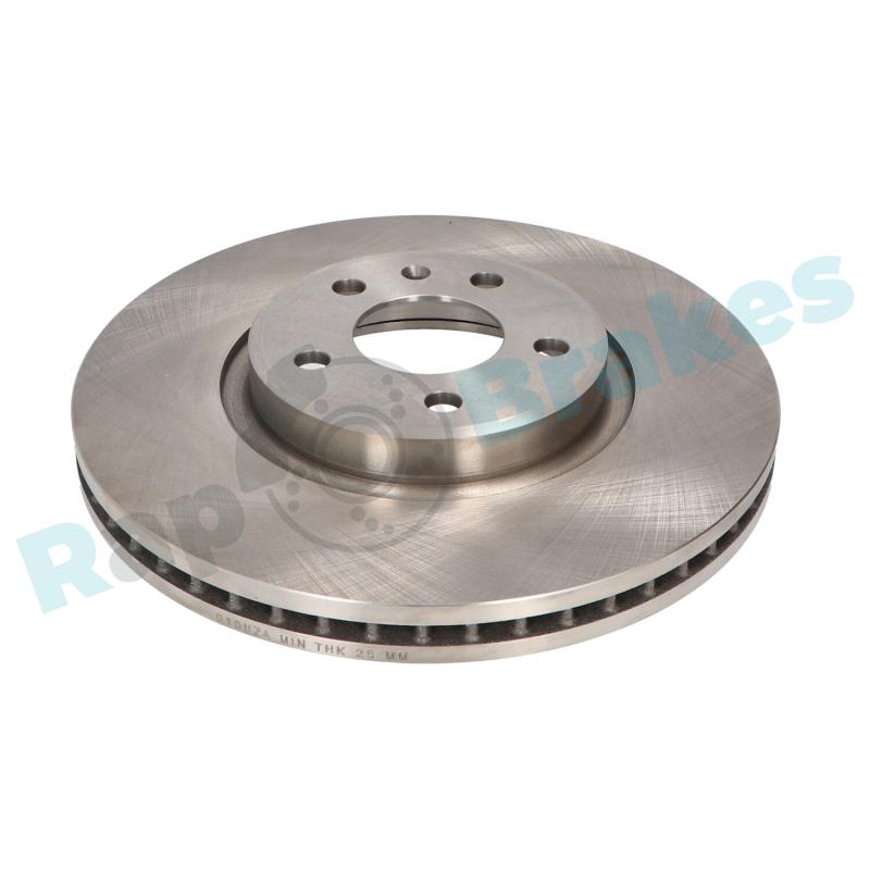 Jeu de 2 disques de frein avant RAP BRAKES R-D0144 - Visuel 1