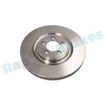 Jeu de 2 disques de frein avant RAP BRAKES R-D0145 pour FIAT PREMIO 3.0 D - 241cv