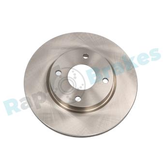 Jeu de 2 disques de frein avant RAP BRAKES R-D0149 pour MAZDA 323 1.5 DCI - 110cv