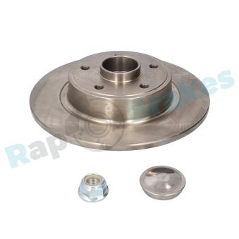 Jeu de 2 disques de frein arrière RAP BRAKES OEM 7701208850