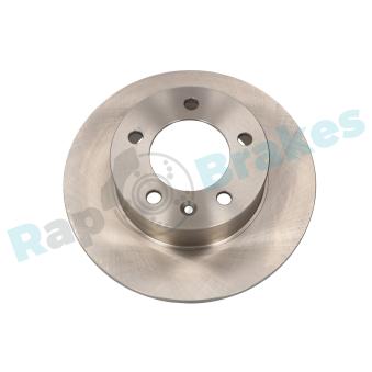 Jeu de 2 disques de frein arrière RAP BRAKES [R-D0160]