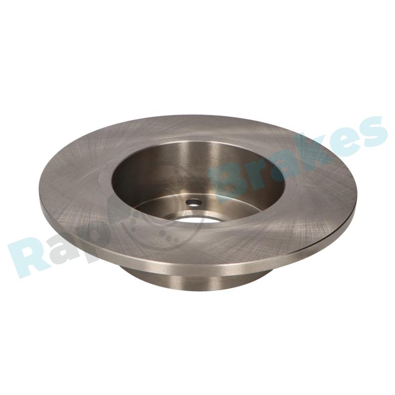 Jeu de 2 disques de frein arrière RAP BRAKES R-D0160 - Visuel 1