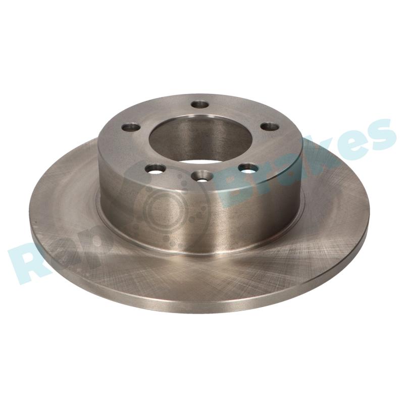 Jeu de 2 disques de frein arrière RAP BRAKES R-D0160 - Visuel 2
