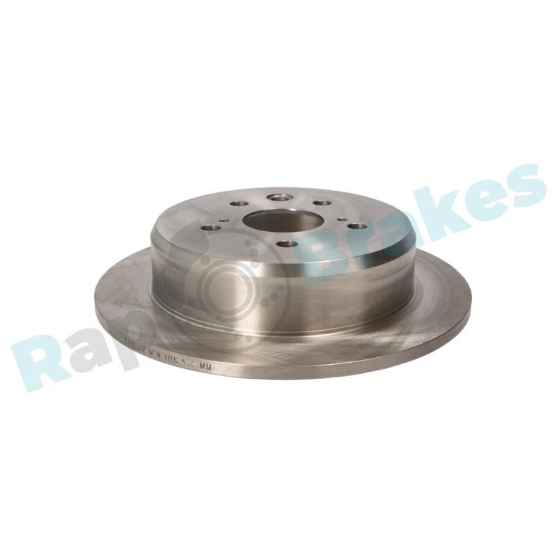Jeu de 2 disques de frein arrière RAP BRAKES R-D0169 - Visuel 1