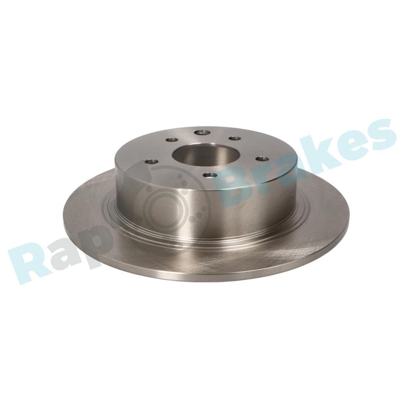 Jeu de 2 disques de frein arrière RAP BRAKES R-D0170 - Visuel 1