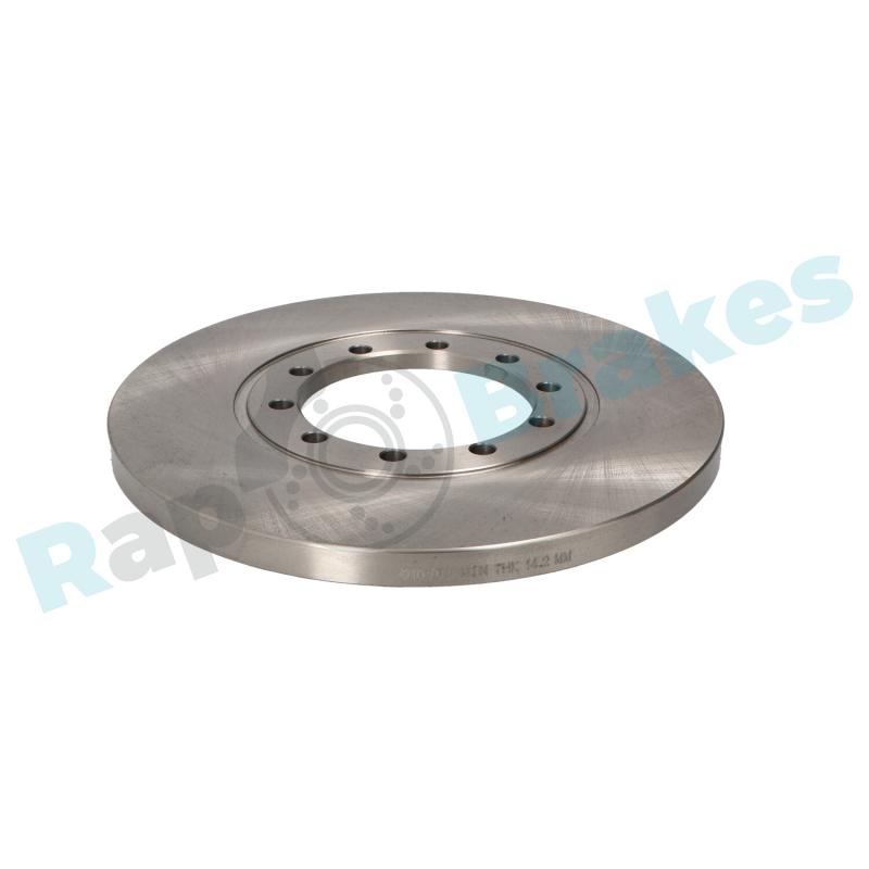 Jeu de 2 disques de frein arrière RAP BRAKES R-D0171 - Visuel 1