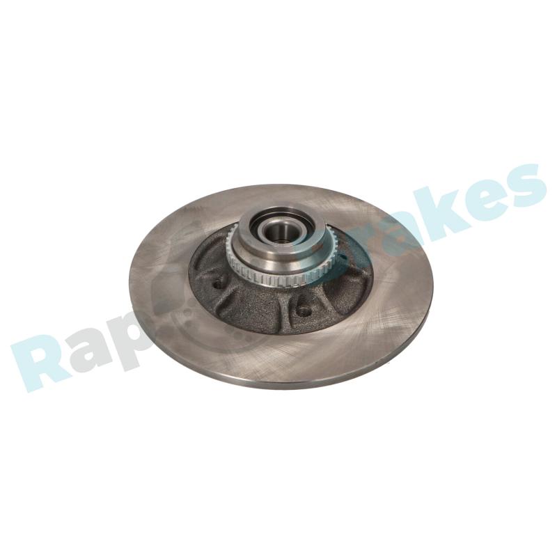 Jeu de 2 disques de frein arrière RAP BRAKES R-D0173 - Visuel 1
