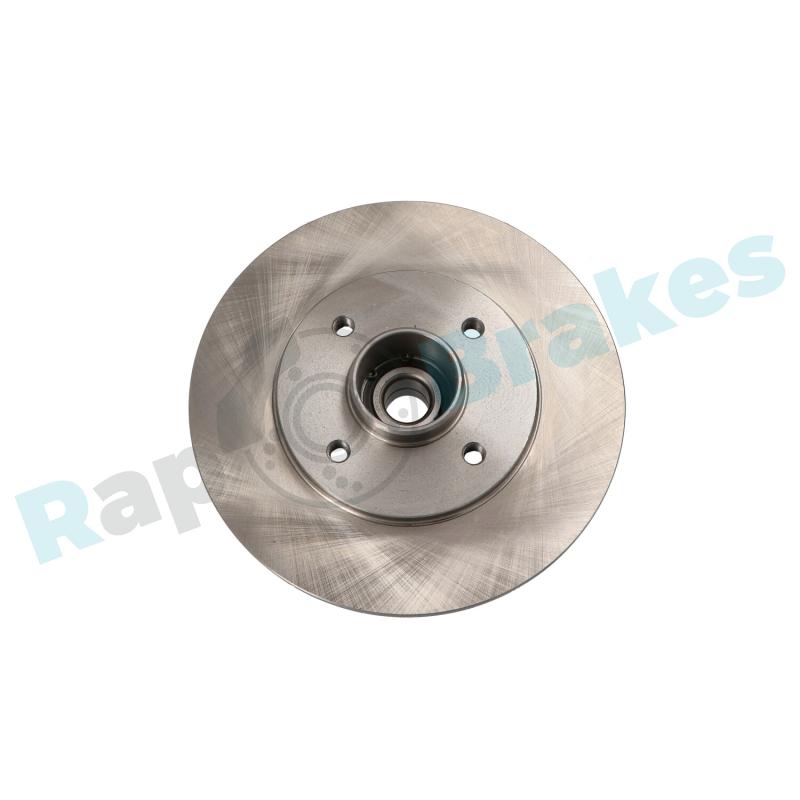 Jeu de 2 disques de frein arrière RAP BRAKES R-D0173 - Visuel 2