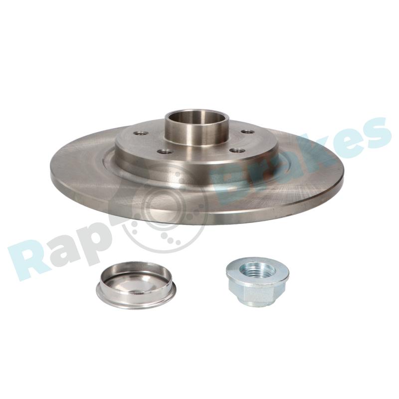 Jeu de 2 disques de frein arrière RAP BRAKES R-D0175 - Visuel 1