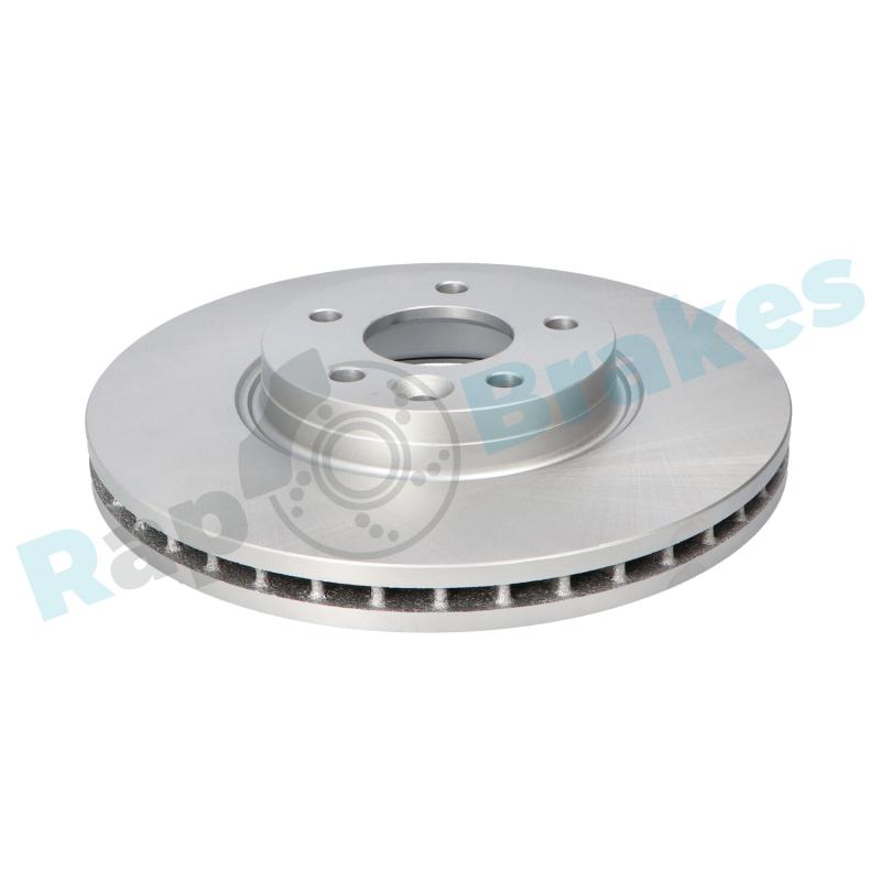 Jeu de 2 disques de frein arrière RAP BRAKES R-D0187C - Visuel 1