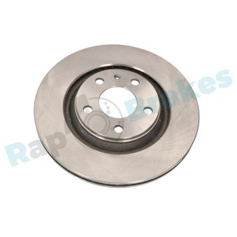 Jeu de 2 disques de frein arrière RAP BRAKES R-D0195 pour AUDI A4 S4 quattro - 344cv
