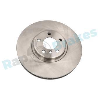 Jeu de 2 disques de frein avant RAP BRAKES R-D0197 pour BMW X5 4.8is - 360cv