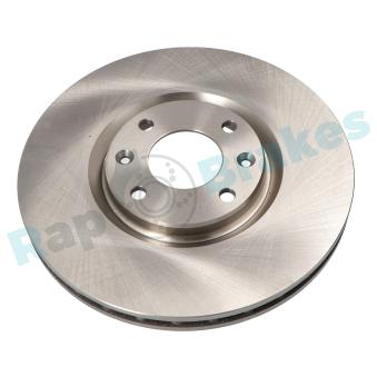 Jeu de 2 disques de frein avant RAP BRAKES R-D0216 pour BMW Série 3 BLUEHDI 110 - 110cv