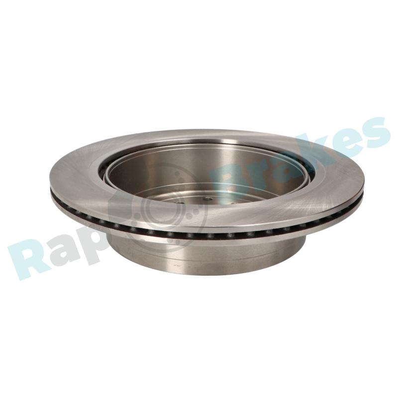 Jeu de 2 disques de frein arrière RAP BRAKES R-D0222 - Visuel 2