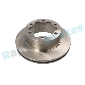 Jeu de 2 disques de frein arrière RAP BRAKES [R-D0237]