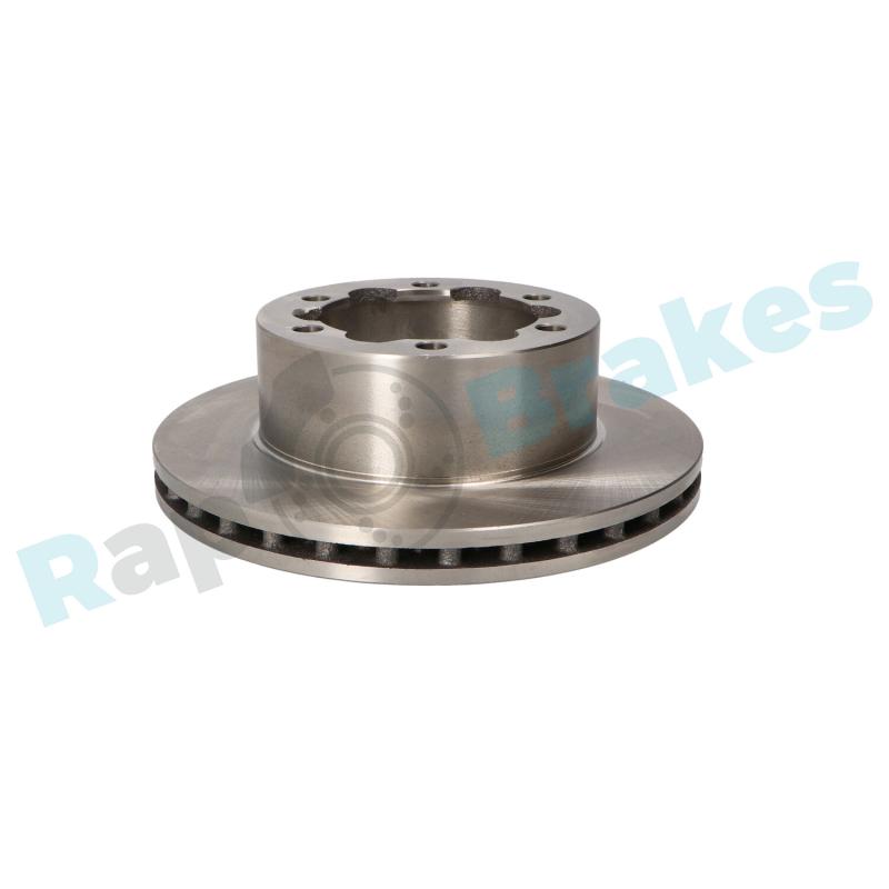 Jeu de 2 disques de frein arrière RAP BRAKES R-D0237 - Visuel 2