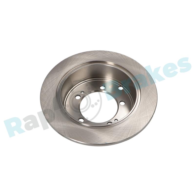 Jeu de 2 disques de frein arrière RAP BRAKES R-D0241 - Visuel 2