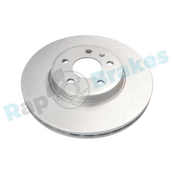 Jeu de 2 disques de frein avant RAP BRAKES R-D0260C pour AUDI A4 3.0 TDI - 204cv