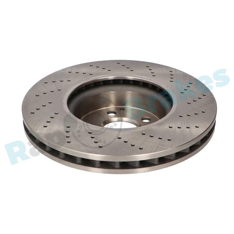 Jeu de 2 disques de frein avant RAP BRAKES R-D0263 - Visuel 2