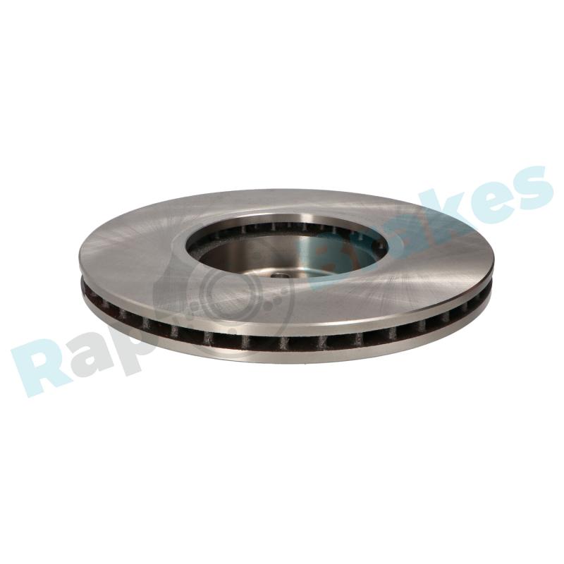 Jeu de 2 disques de frein arrière RAP BRAKES R-D0267 - Visuel 2