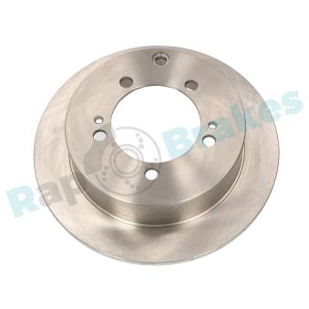 Jeu de 2 disques de frein arrière RAP BRAKES [R-D0273]