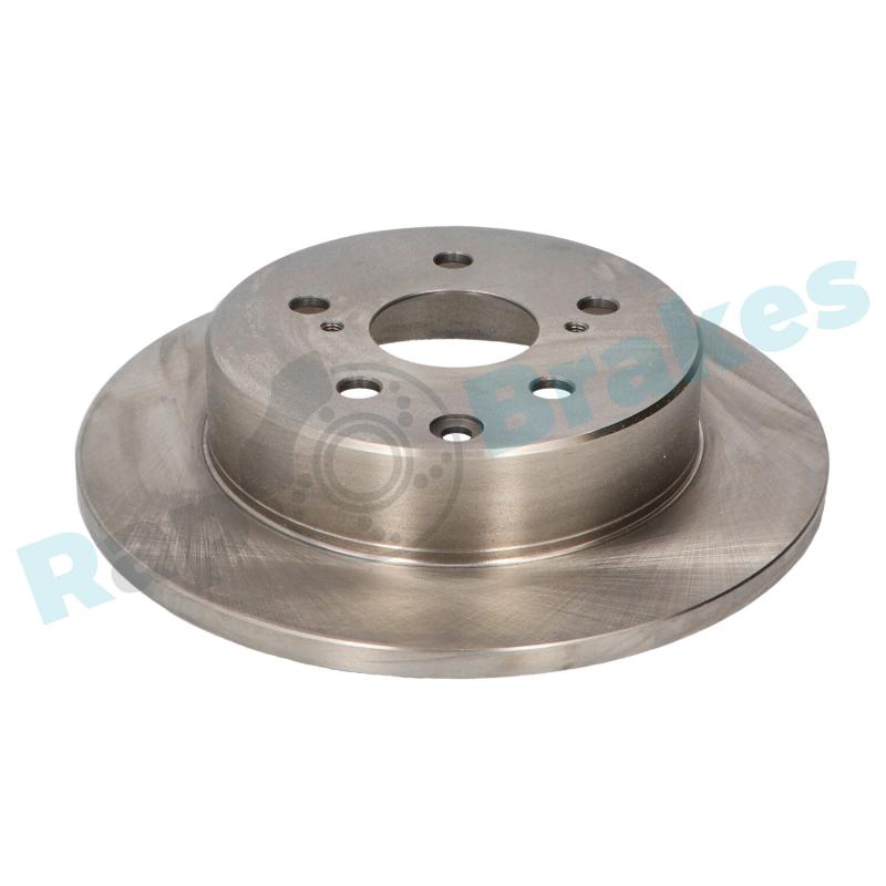 Jeu de 2 disques de frein arrière RAP BRAKES R-D0280 - Visuel 1