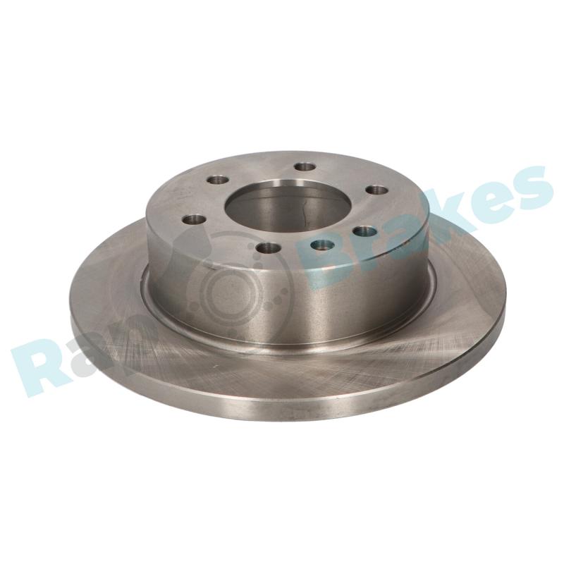 Jeu de 2 disques de frein arrière RAP BRAKES R-D0286 - Visuel 1