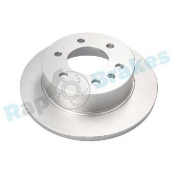 Jeu de 2 disques de frein arrière RAP BRAKES OEM 2E0615601A