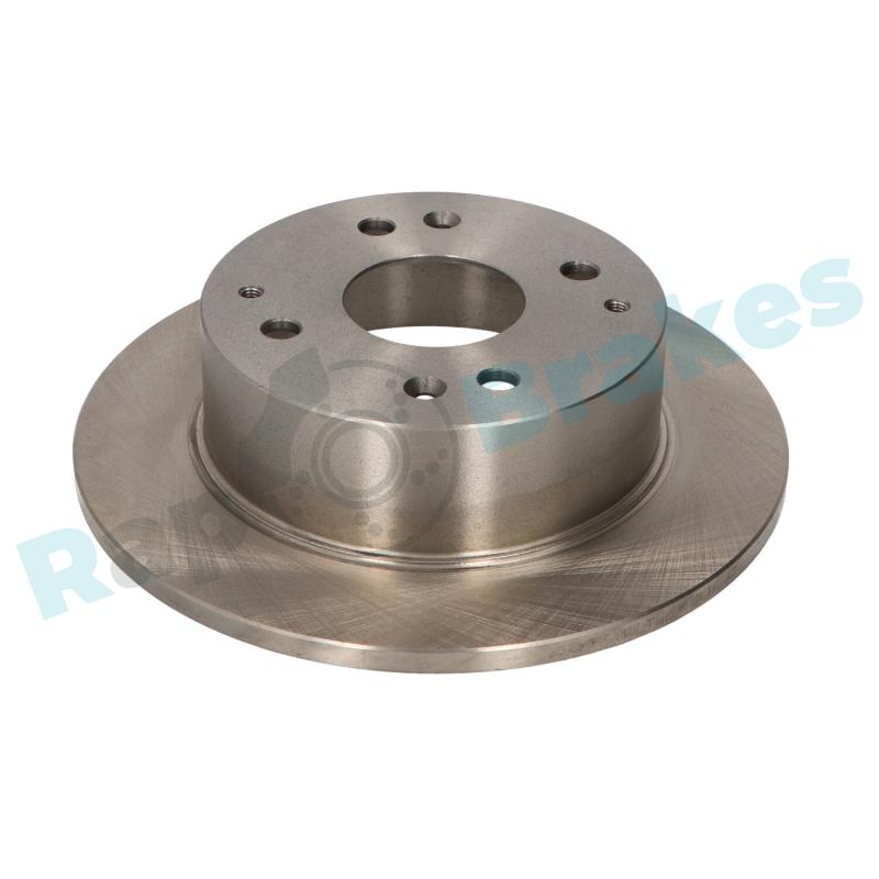 Jeu de 2 disques de frein arrière RAP BRAKES R-D0291 - Visuel 1
