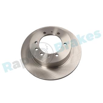 Jeu de 2 disques de frein arrière RAP BRAKES [R-D0292]