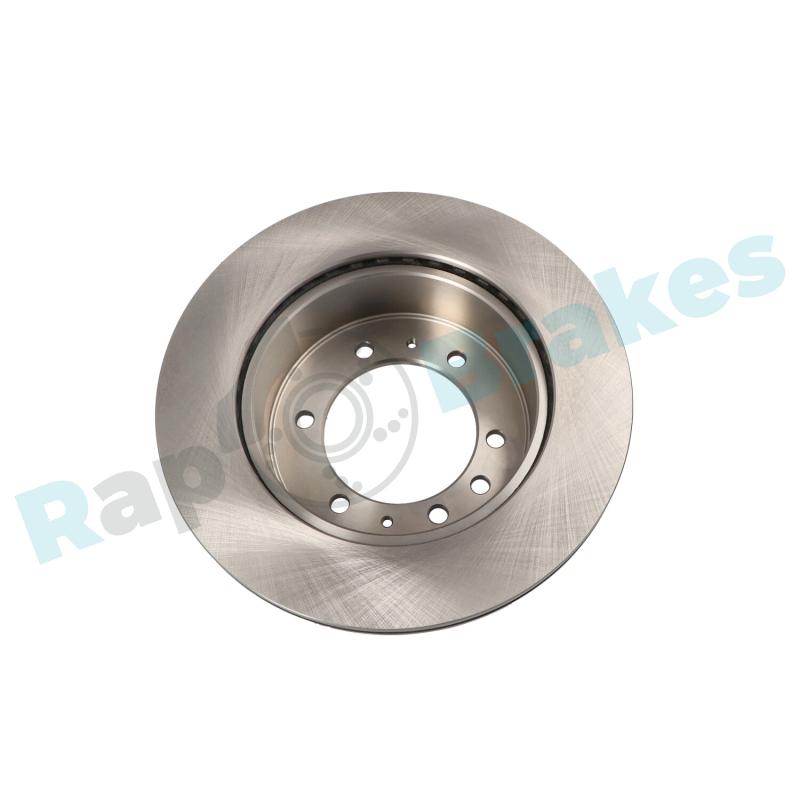 Jeu de 2 disques de frein arrière RAP BRAKES R-D0292 - Visuel 2