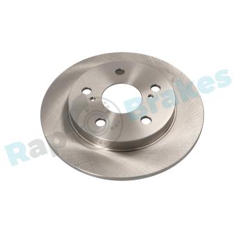 Jeu de 2 disques de frein arrière RAP BRAKES [R-D0294]